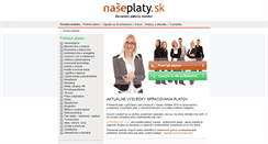 Desktop Screenshot of naseplaty.sk